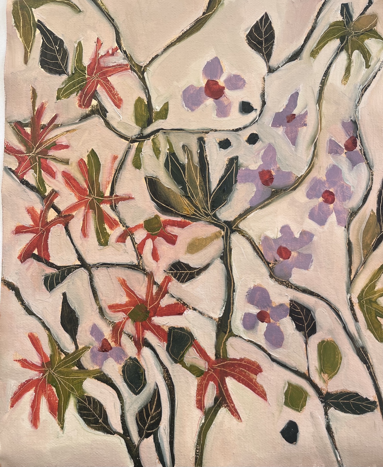 Floral fine art print preview